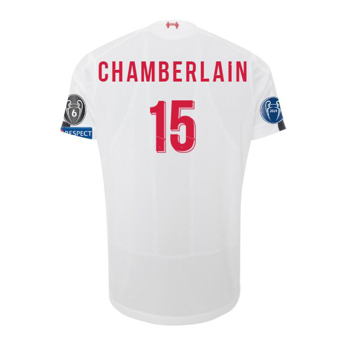 Niño Alex Oxlade-Chamberlain 15 2ª Equipación Blanco Camiseta 2019/20 La Camisa Chile