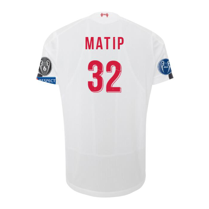 Niño Joel Matip 32 2ª Equipación Blanco Camiseta 2019/20 La Camisa Chile