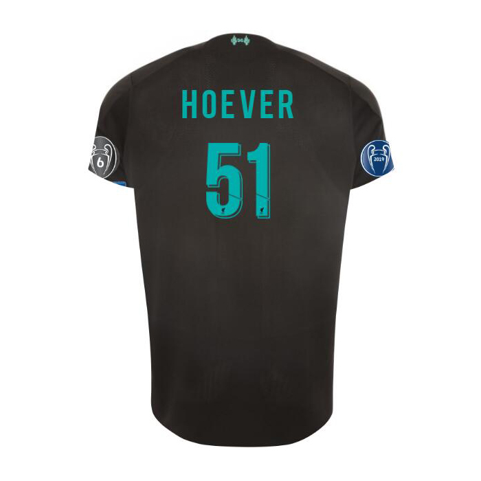 Niño Ki-Jana Hoever 51 3ª Equipación Negro Camiseta 2019/20 La Camisa Chile