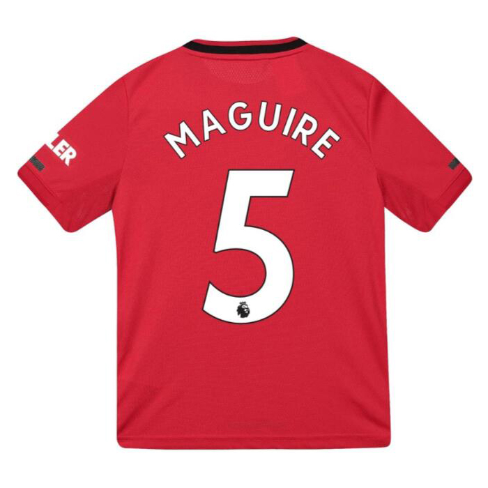 Niño Harry Maguire 5 1ª Equipación Rojo Camiseta 2019/20 La Camisa Chile