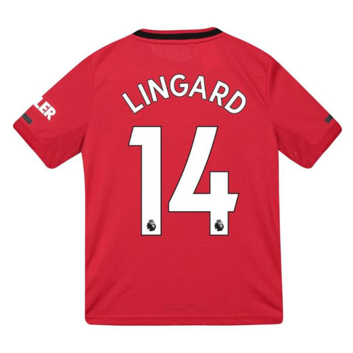 Niño Jesse Lingard 14 1ª Equipación Rojo Camiseta 2019/20 La Camisa Chile