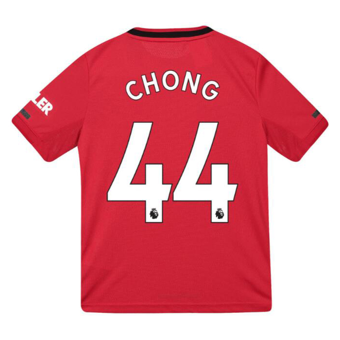 Niño Tahith Chong 44 1ª Equipación Rojo Camiseta 2019/20 La Camisa Chile