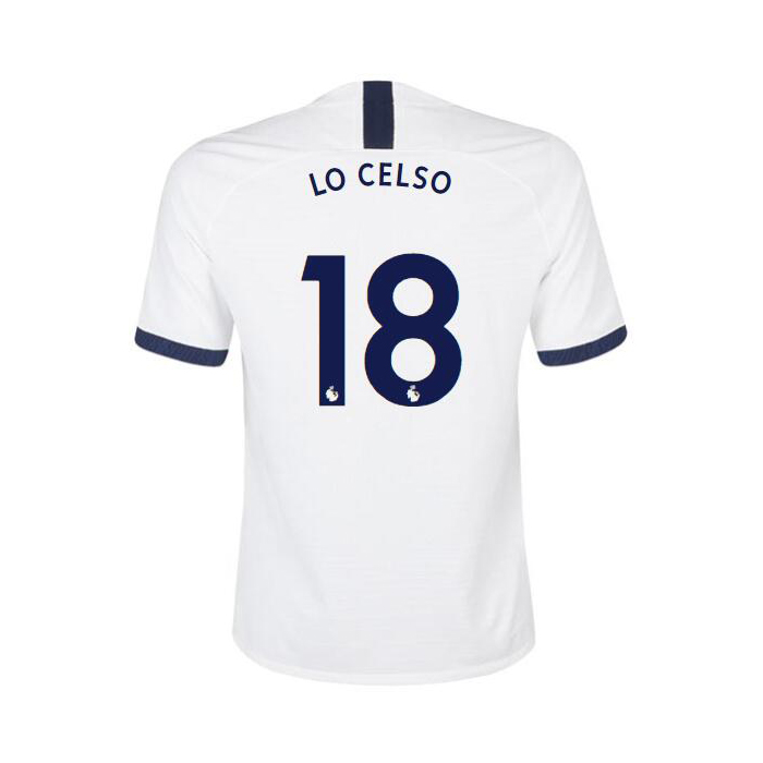 Niño Giovani Lo Celso 18 1ª Equipación Blanco Camiseta 2019/20 La Camisa Chile