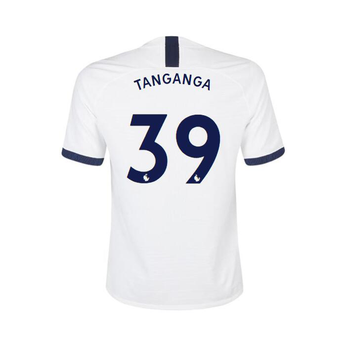 Niño Japhet Tanganga 39 1ª Equipación Blanco Camiseta 2019/20 La Camisa Chile
