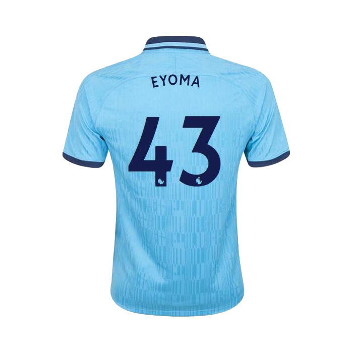 Niño Timothy Eyoma 43 3ª Equipación Azul Camiseta 2019/20 La Camisa Chile