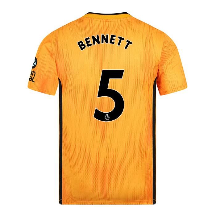 Niño Ryan Bennett 5 1ª Equipación Amarillo Camiseta 2019/20 La Camisa Chile