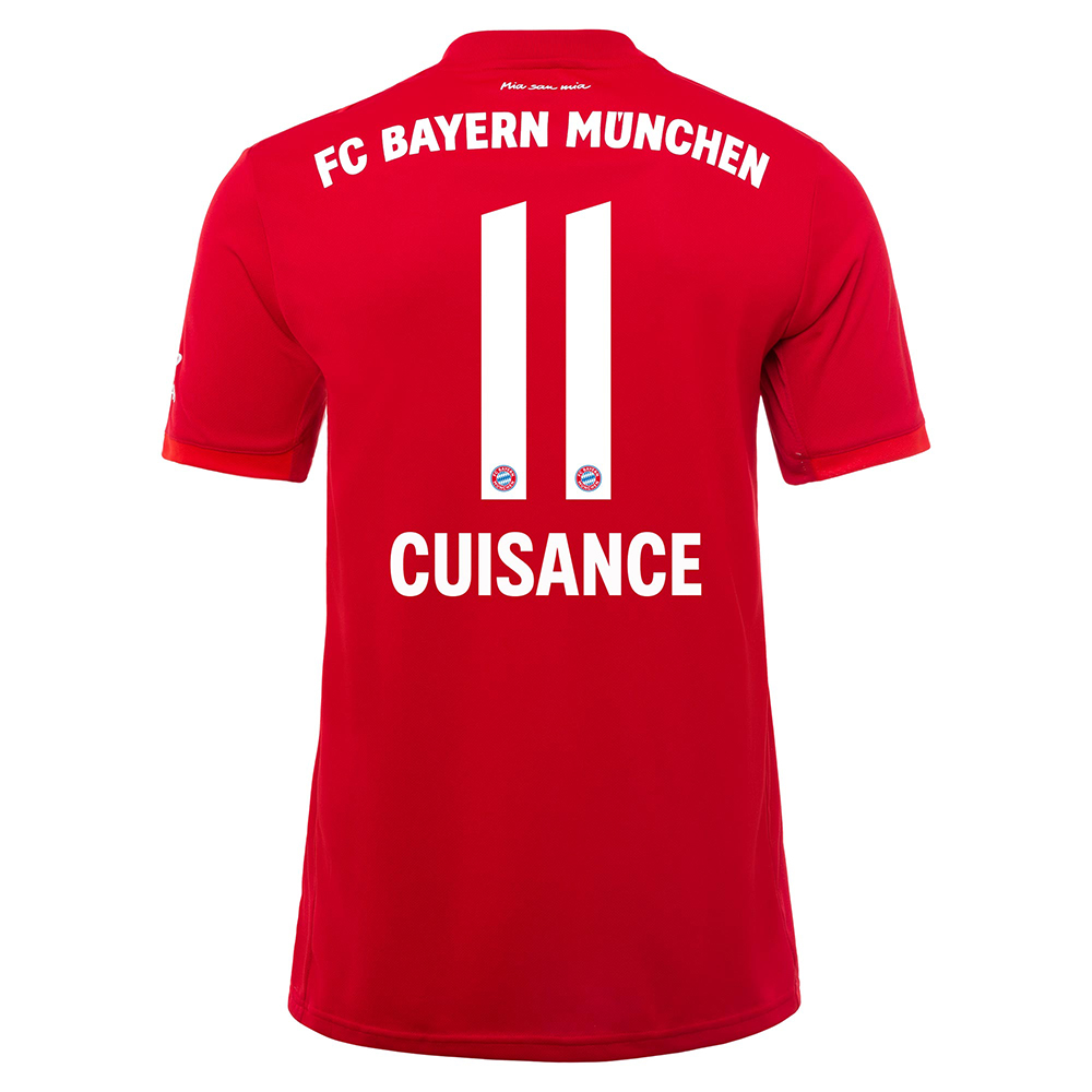 Niño Mickaël Cuisance 11 1ª Equipación Rojo Camiseta 2019/20 La Camisa Chile