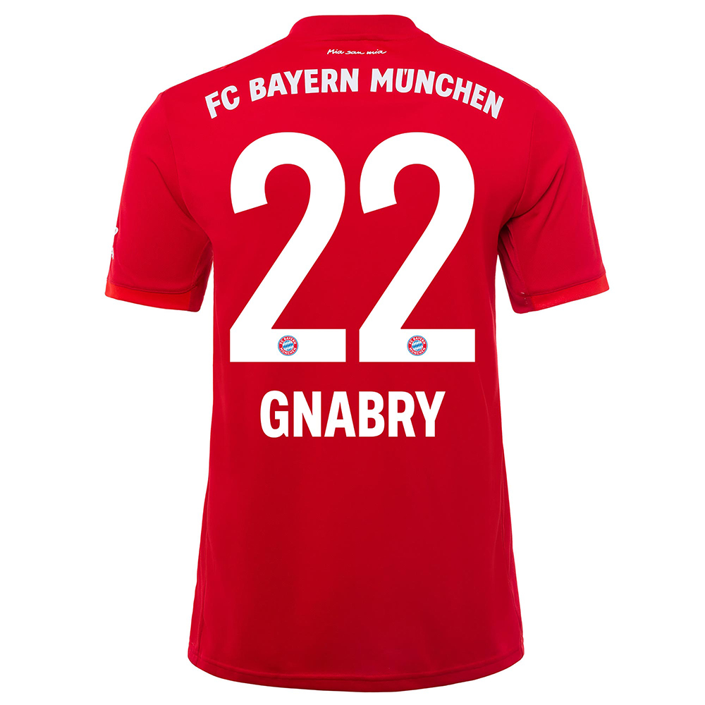 Niño Serge Gnabry 22 1ª Equipación Rojo Camiseta 2019/20 La Camisa Chile