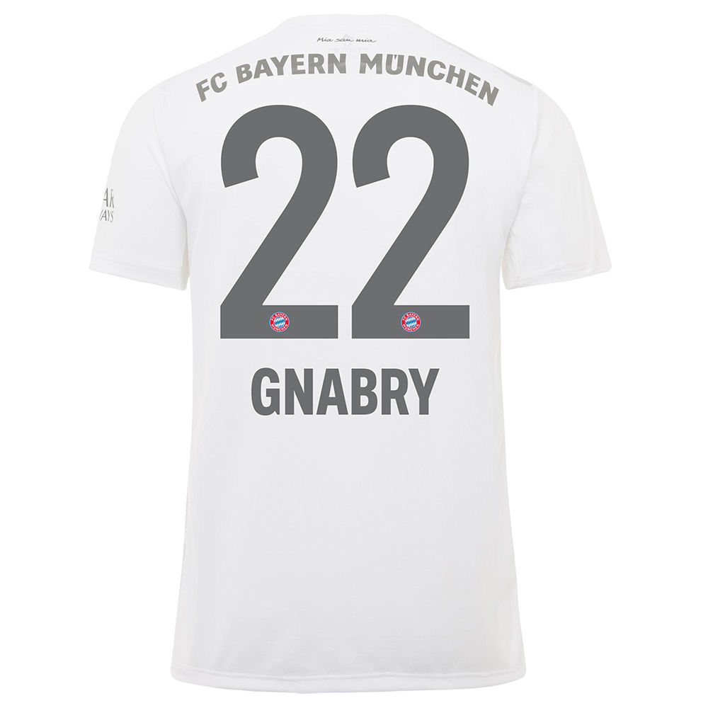 Niño Serge Gnabry 22 2ª Equipación Blanco Camiseta 2019/20 La Camisa Chile