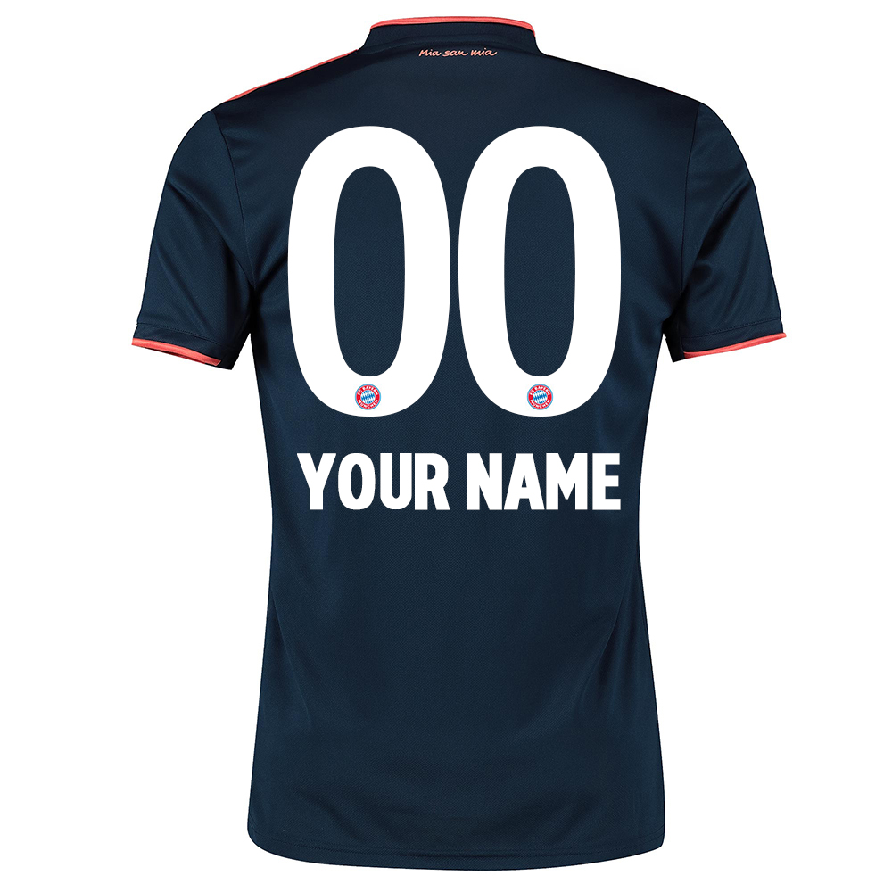 Niño Tu Nombre 0 3ª Equipación Armada Camiseta 2019/20 La Camisa Chile