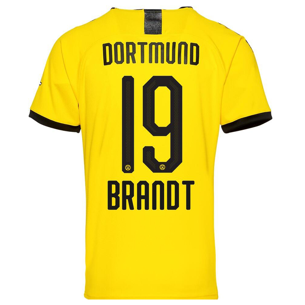 Niño Brandt 19 1ª Equipación Amarillo Camiseta 2019/20 La Camisa Chile