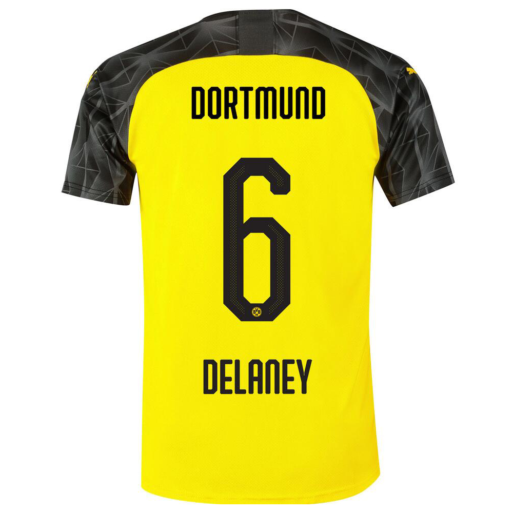 Niño Delaney 6 Memento Amarillo Negro Camiseta 2019/20 La Camisa Chile