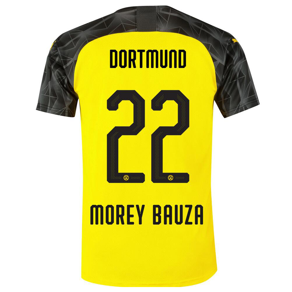 Niño Morey Bauza 22 Memento Amarillo Negro Camiseta 2019/20 La Camisa Chile