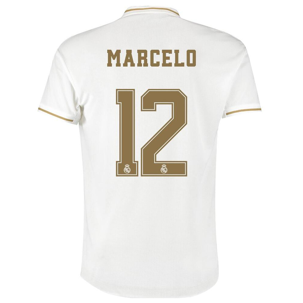 Niño Marcelo 12 1ª Equipación Blanco Camiseta 2019/20 La Camisa Chile