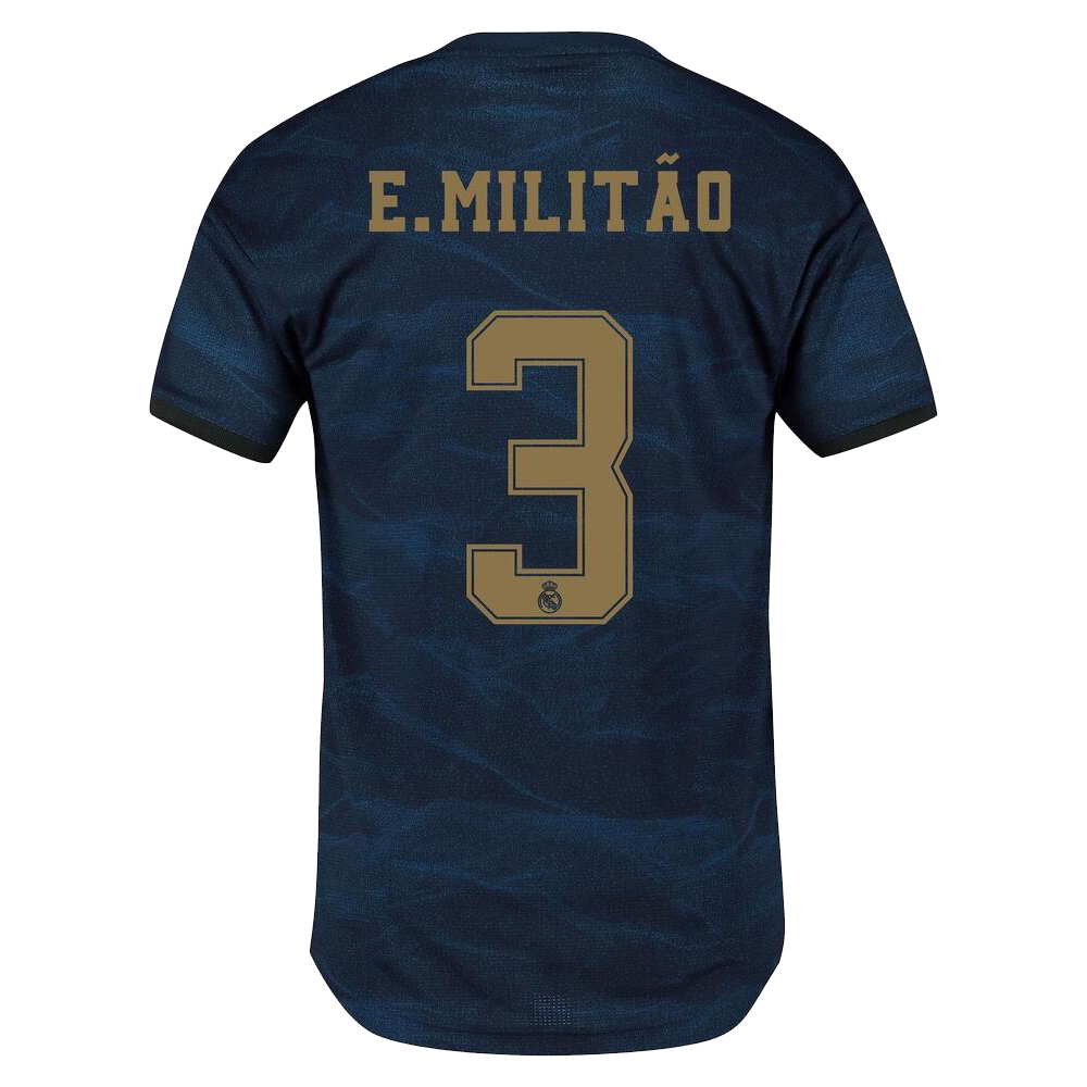 Niño Eder Militao 3 2ª Equipación Armada Camiseta 2019/20 La Camisa Chile