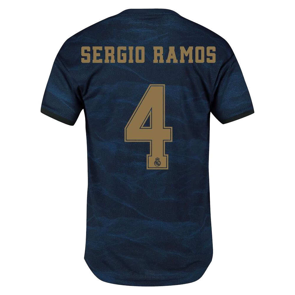 Niño Sergio Ramos 4 2ª Equipación Armada Camiseta 2019/20 La Camisa Chile