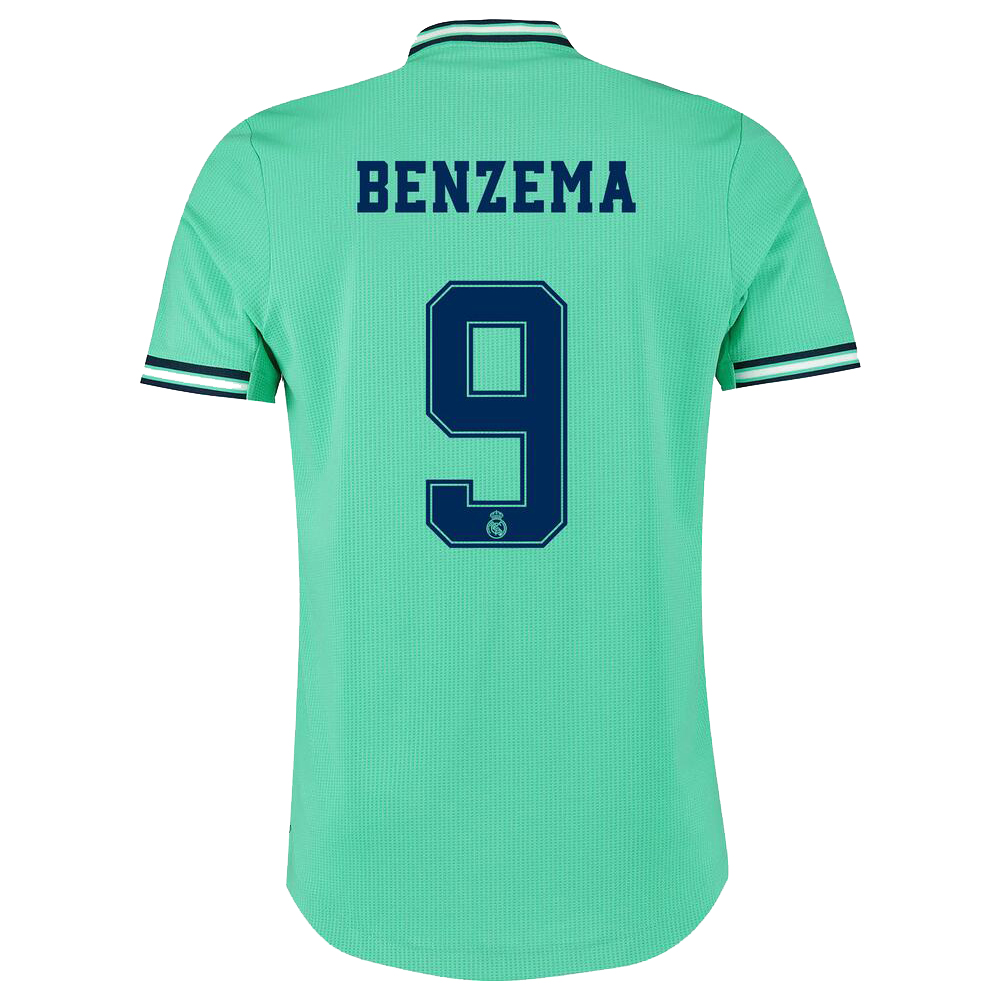 Niño Karim Benzema 9 3ª Equipación Verde Camiseta 2019/20 La Camisa Chile