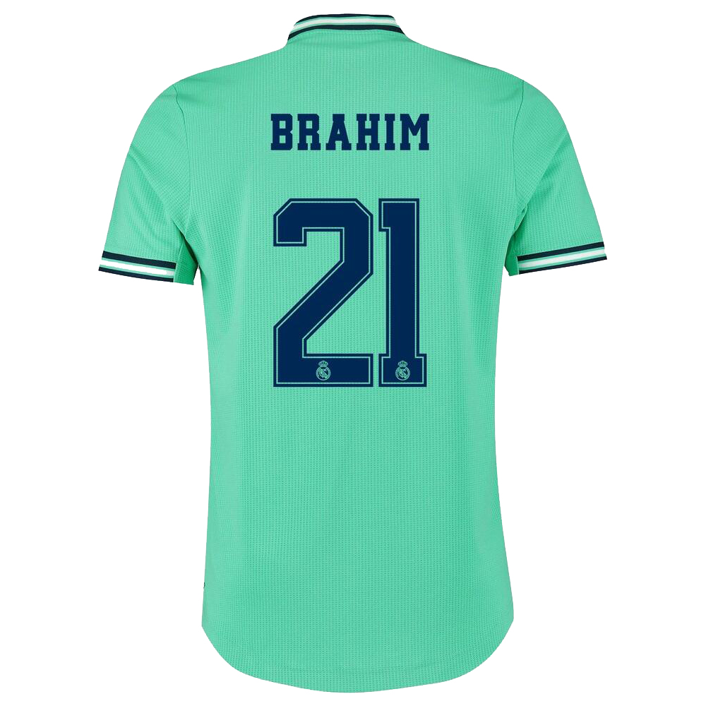Niño Brahim Diaz 21 3ª Equipación Verde Camiseta 2019/20 La Camisa Chile
