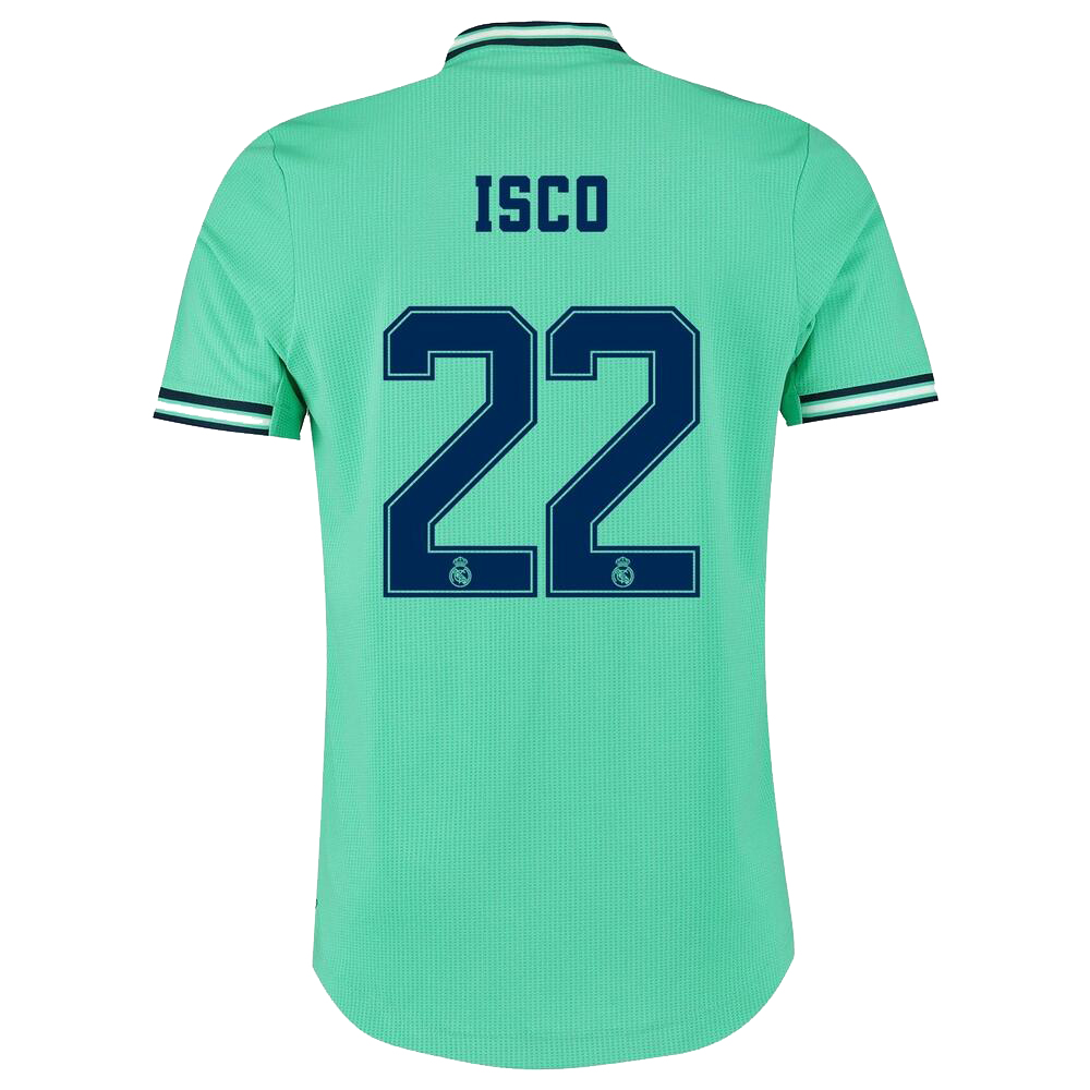 Niño Isco 22 3ª Equipación Verde Camiseta 2019/20 La Camisa Chile