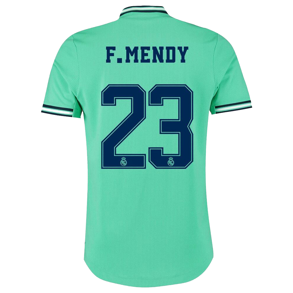 Niño Ferland Mendy 23 3ª Equipación Verde Camiseta 2019/20 La Camisa Chile