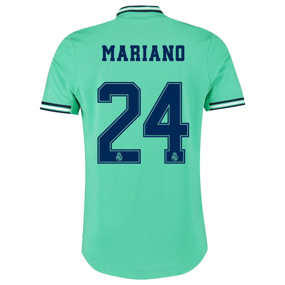 Niño Mariano Diaz 24 3ª Equipación Verde Camiseta 2019/20 La Camisa Chile