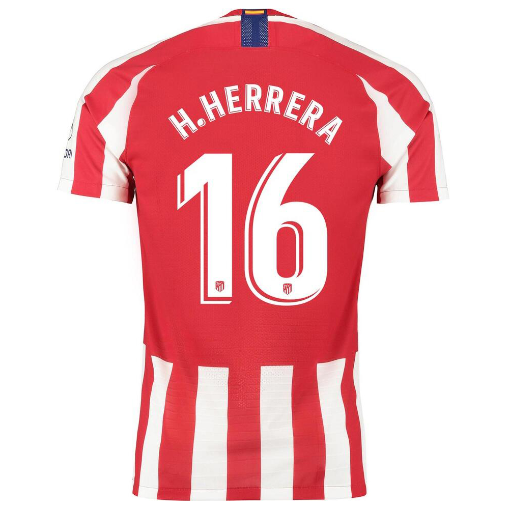 Niño Hector Herrera 16 1ª Equipación Rojo Camiseta 2019/20 La Camisa Chile