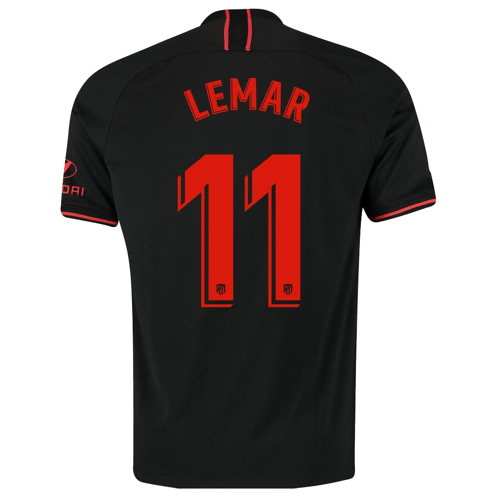 Niño Thomas Lemar 11 2ª Equipación Negro Camiseta 2019/20 La Camisa Chile