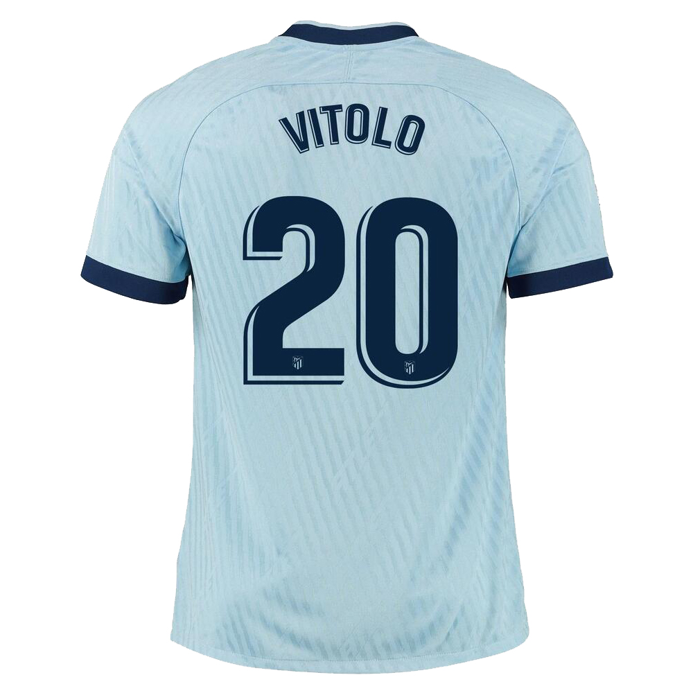 Niño Vitolo 20 3ª Equipación Azul Camiseta 2019/20 La Camisa Chile