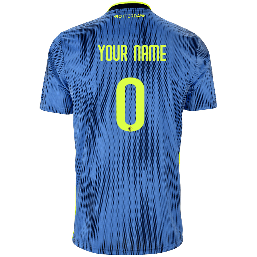 Niño Tu Nombre 0 2ª Equipación Azul Camiseta 2019/20 La Camisa Chile