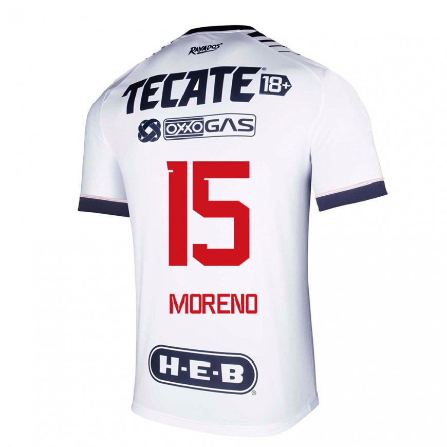 Kandiny Hombre Camiseta Hector Moreno #15 Espacio En Blanco 1ª Equipación 2022/23 La Camisa Chile