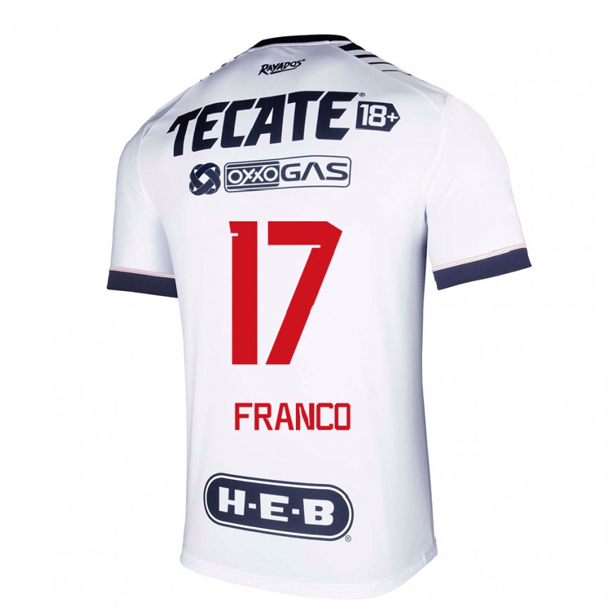 Kandiny Hombre Camiseta Yamile Franco #17 Espacio En Blanco 1ª Equipación 2022/23 La Camisa Chile