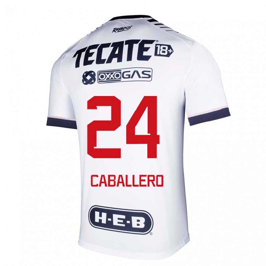 Kandiny Hombre Camiseta Mariana Caballero #24 Espacio En Blanco 1ª Equipación 2022/23 La Camisa Chile