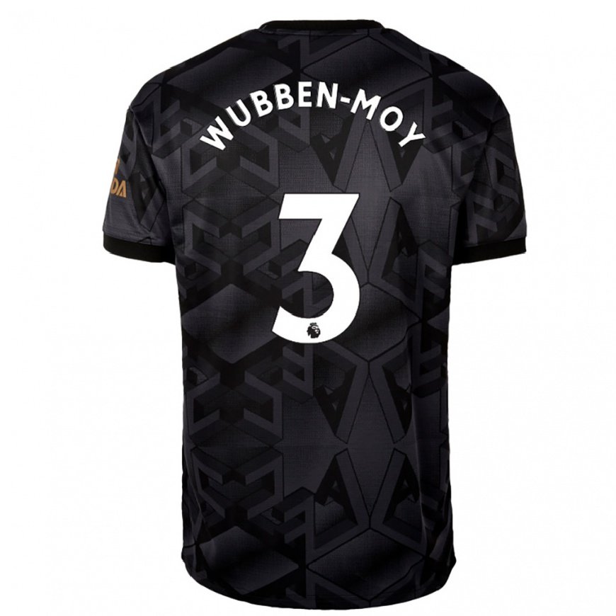 Kandiny Hombre Camiseta Lotte Wubben-moy #3 Gris Oscuro 2ª Equipación 2022/23 La Camisa Chile