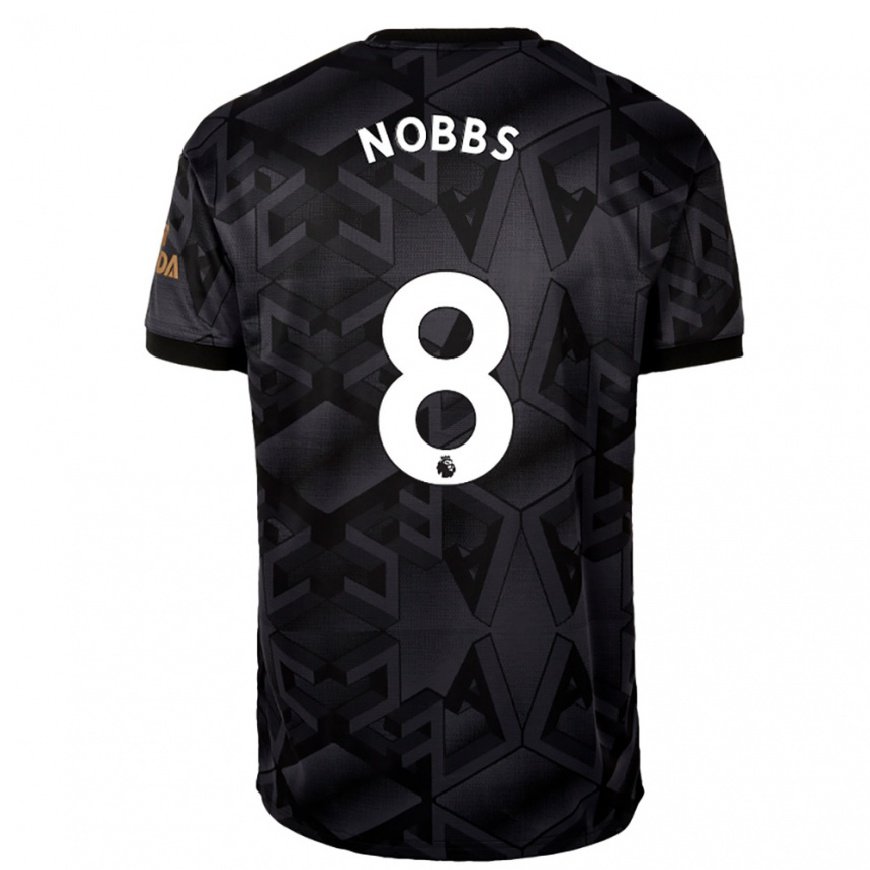 Kandiny Hombre Camiseta Nobbs #8 Gris Oscuro 2ª Equipación 2022/23 La Camisa Chile