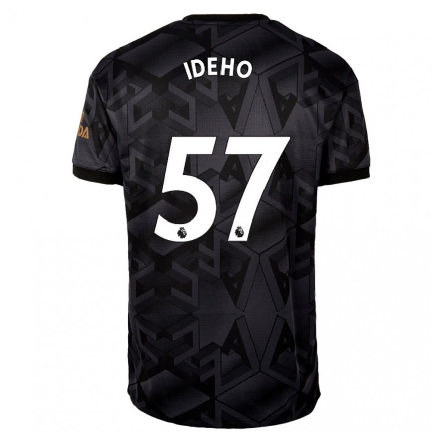 Kandiny Hombre Camiseta Joel Ideho #57 Gris Oscuro 2ª Equipación 2022/23 La Camisa Chile