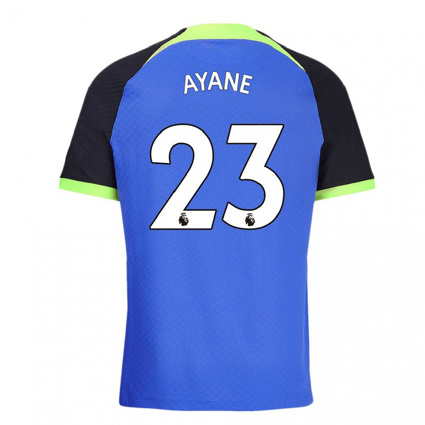 Kandiny Hombre Camiseta Rosella Ayane #23 Azul Verde 2ª Equipación 2022/23 La Camisa Chile