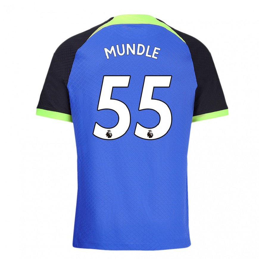 Kandiny Hombre Camiseta Romaine Mundle #55 Azul Verde 2ª Equipación 2022/23 La Camisa Chile