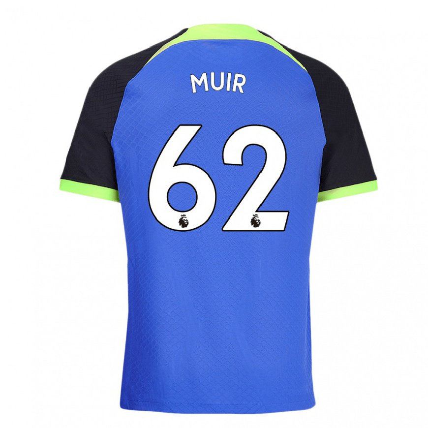 Kandiny Hombre Camiseta Marqes Muir #62 Azul Verde 2ª Equipación 2022/23 La Camisa Chile
