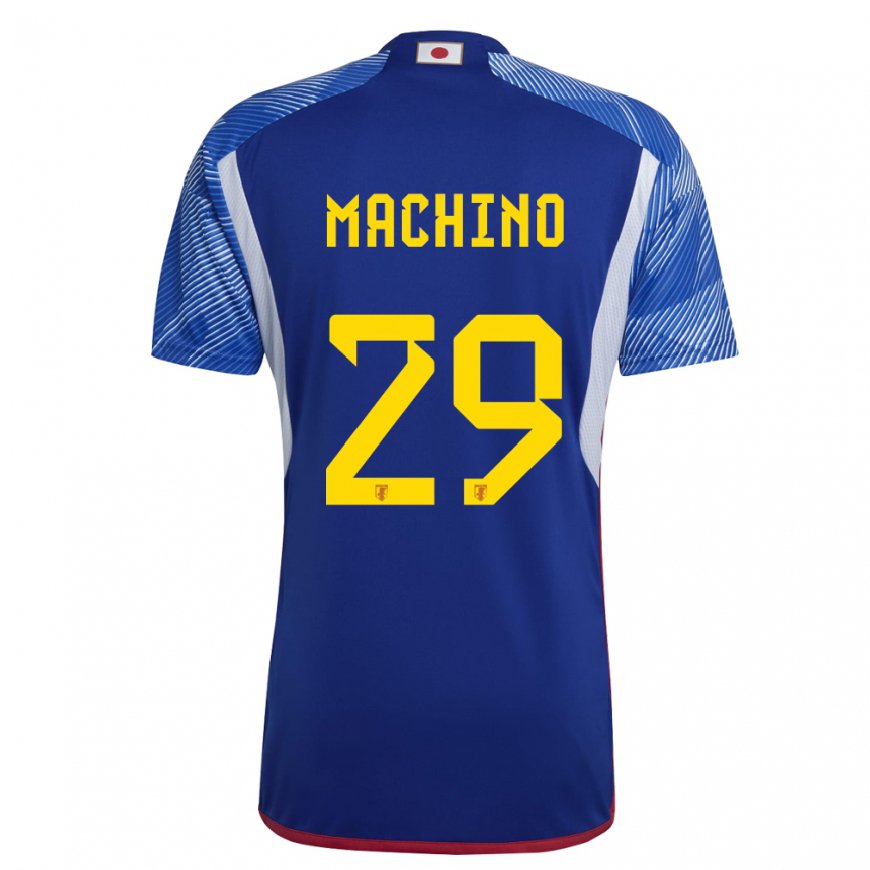Kandiny Niño Camiseta Japón Shuto Machino #29 Azul Real 1ª Equipación 22-24 La Camisa Chile