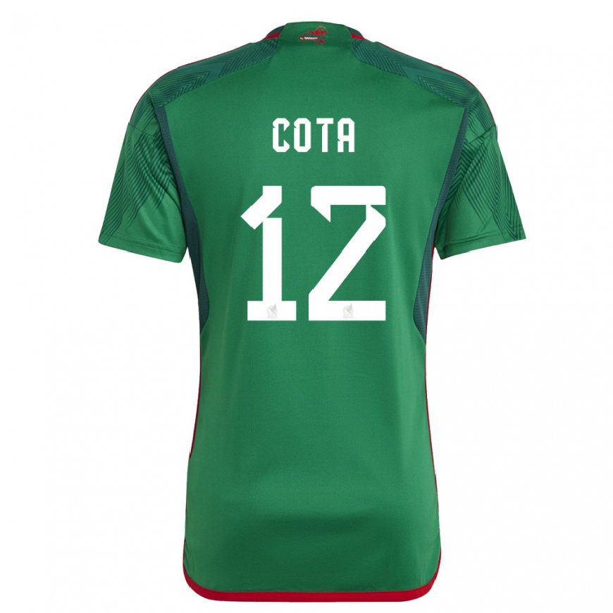 Kandiny Niño Camiseta México Rodolfo Cota #12 Verde 1ª Equipación 22-24 La Camisa Chile