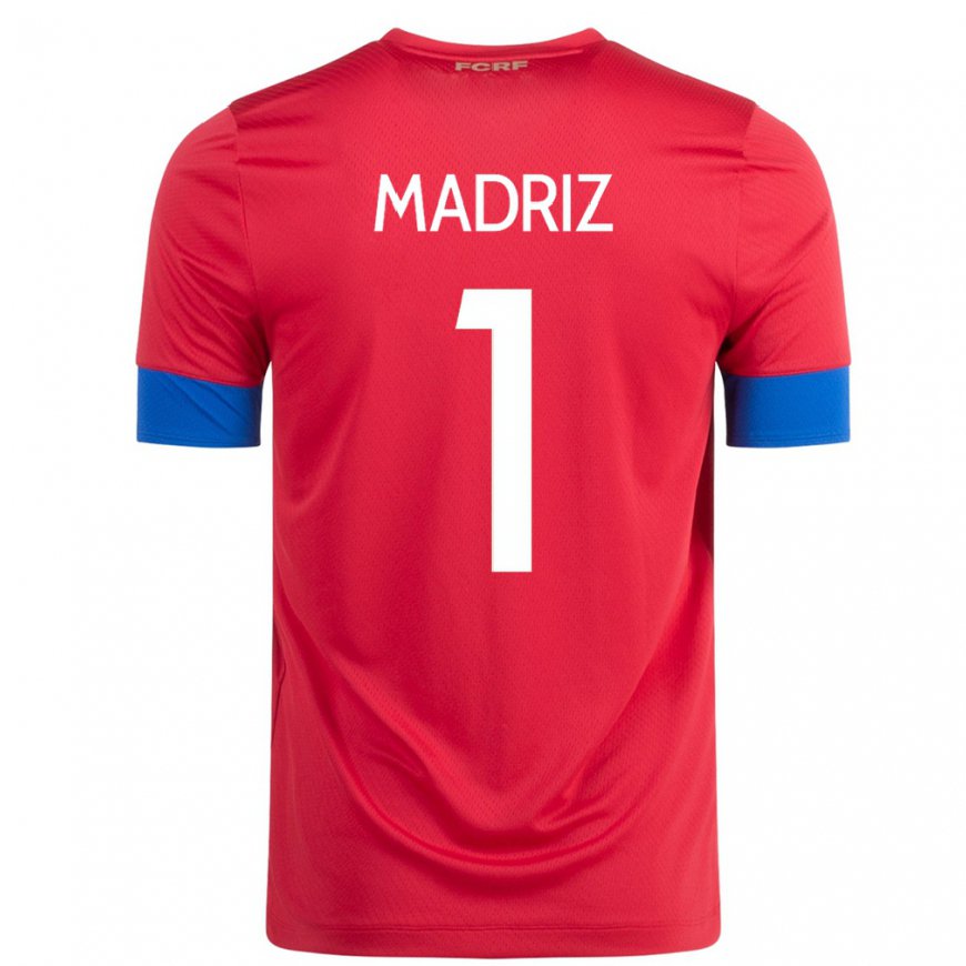 Kandiny Niño Camiseta Costa Rica Abraham Madriz #1 Rojo 1ª Equipación 22-24 La Camisa Chile
