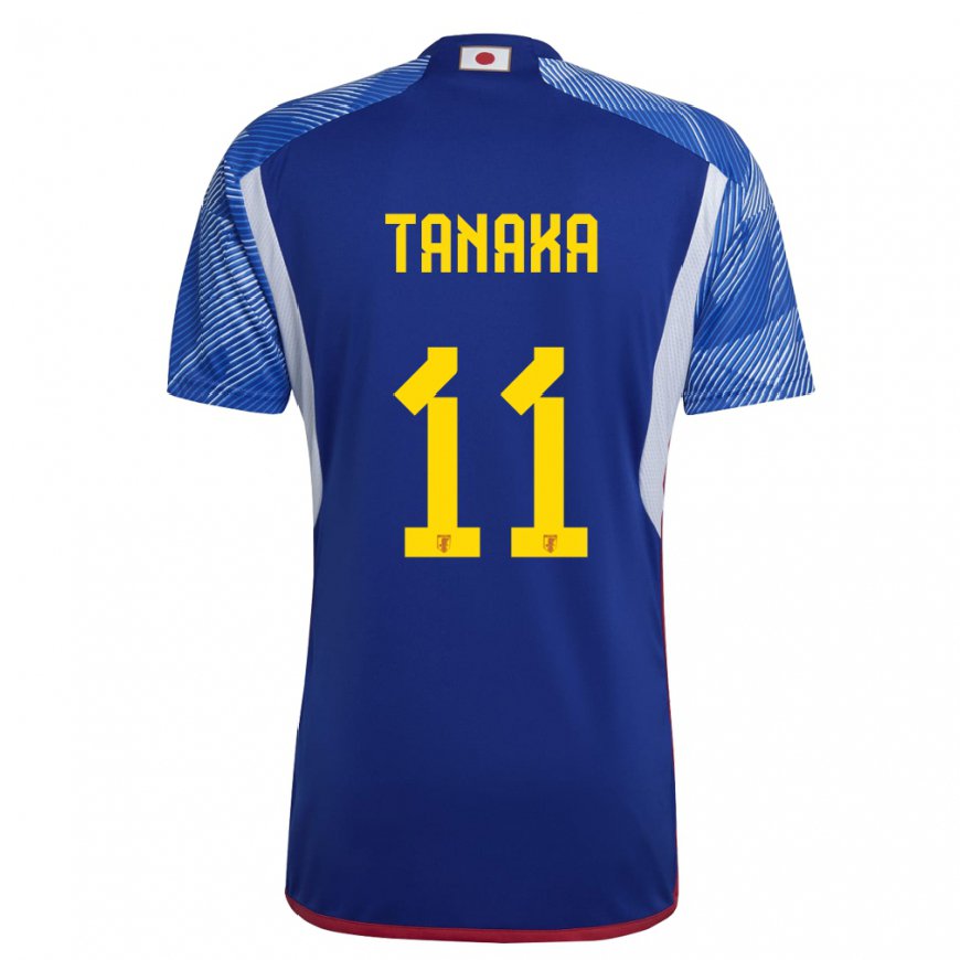 Kandiny Niño Camiseta Japón Mina Tanaka #11 Azul Real 1ª Equipación 22-24 La Camisa Chile