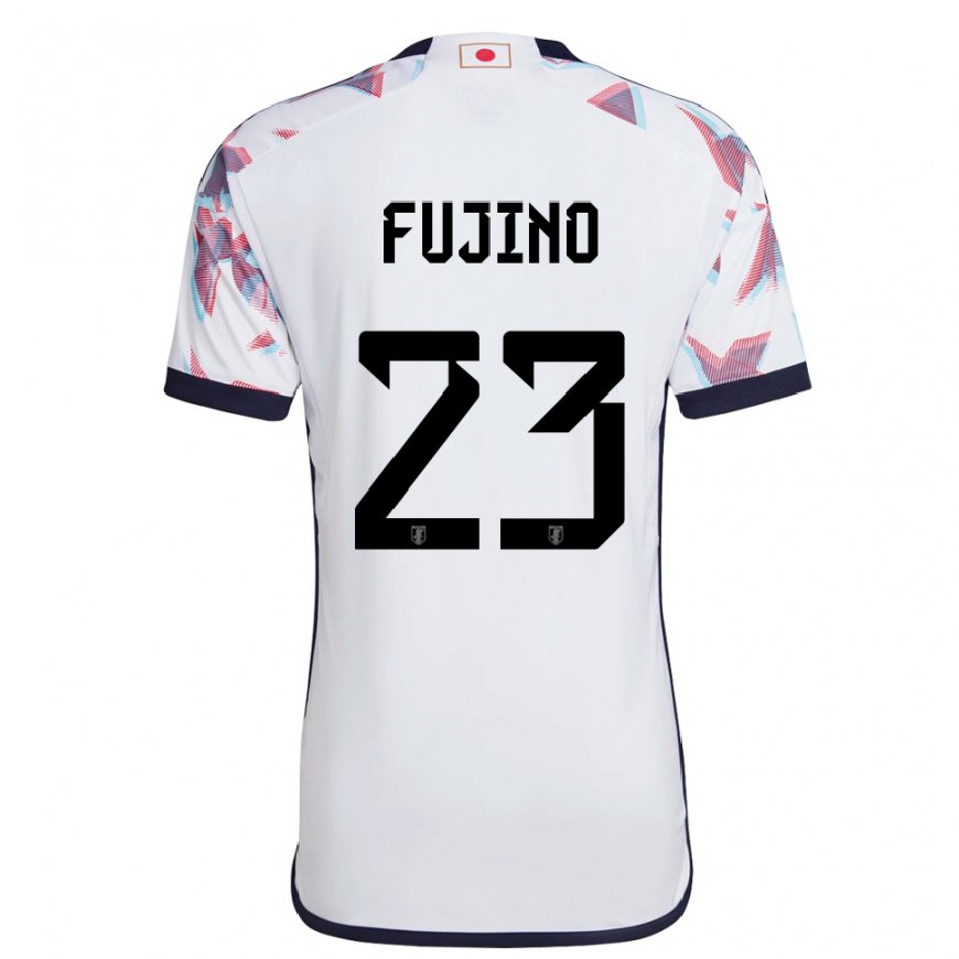 Kandiny Niño Camiseta Japón Aoba Fujino #23 Blanco 2ª Equipación 22-24 La Camisa Chile