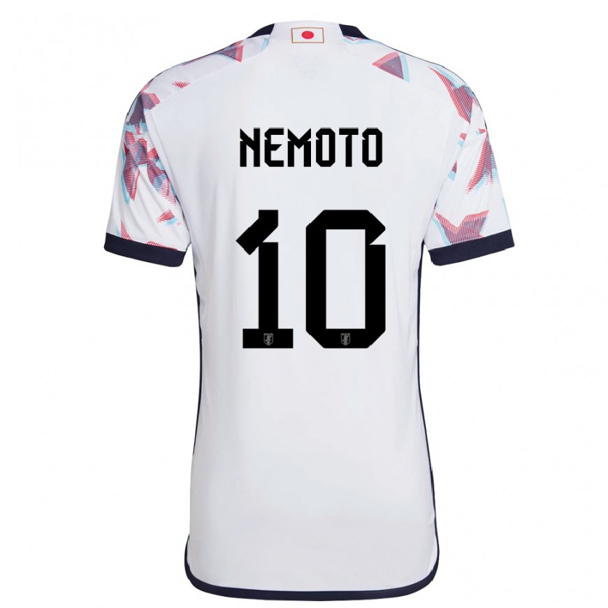 Kandiny Niño Camiseta Japón Kotaro Nemoto #10 Blanco 2ª Equipación 22-24 La Camisa Chile