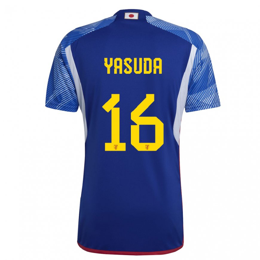Kandiny Hombre Camiseta Japón Kenshin Yasuda #16 Azul Real 1ª Equipación 22-24 La Camisa Chile