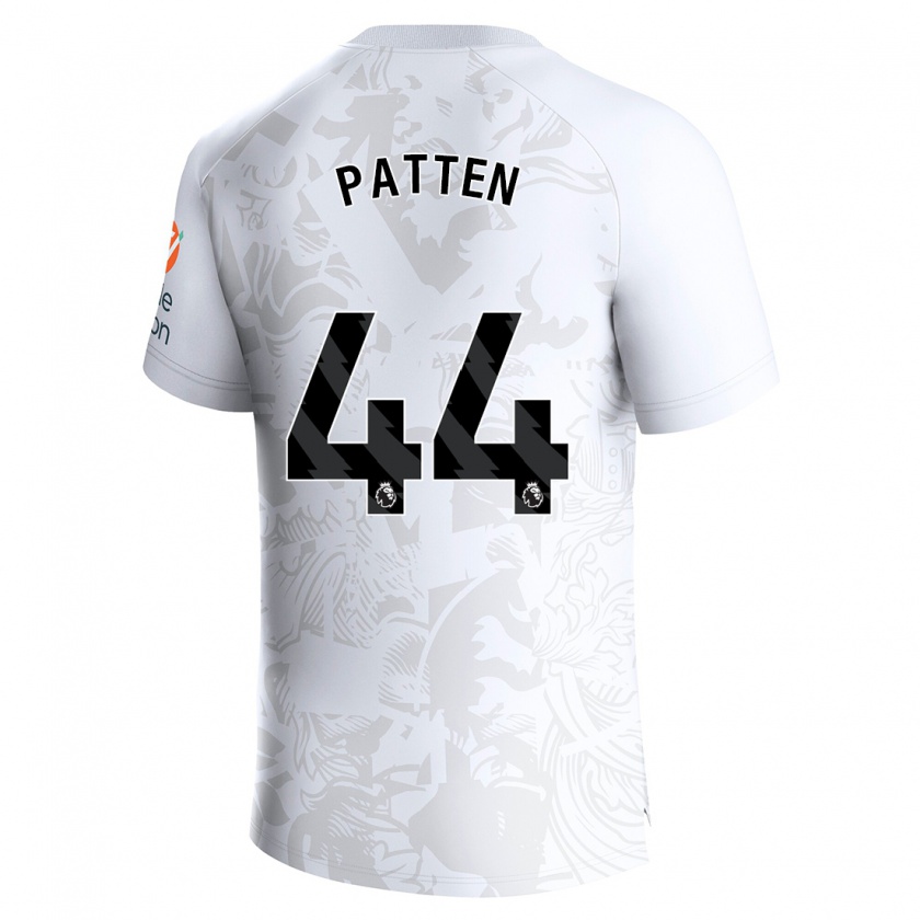 Kandiny Niño Camiseta Anna Patten #44 Blanco 2ª Equipación 2023/24 La Camisa Chile