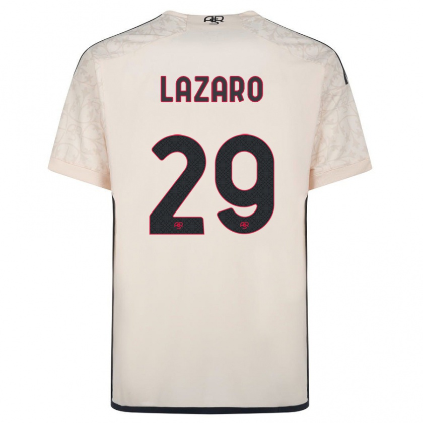 Kandiny Niño Camiseta Paloma Lazaro #29 Blanquecino 2ª Equipación 2023/24 La Camisa Chile