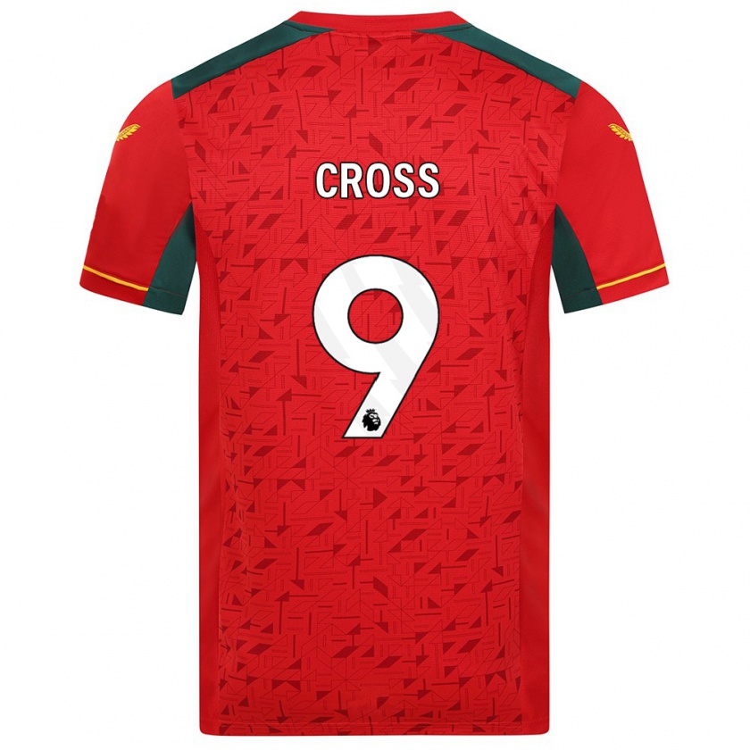 Kandiny Hombre Camiseta Jade Cross #9 Rojo 2ª Equipación 2023/24 La Camisa Chile