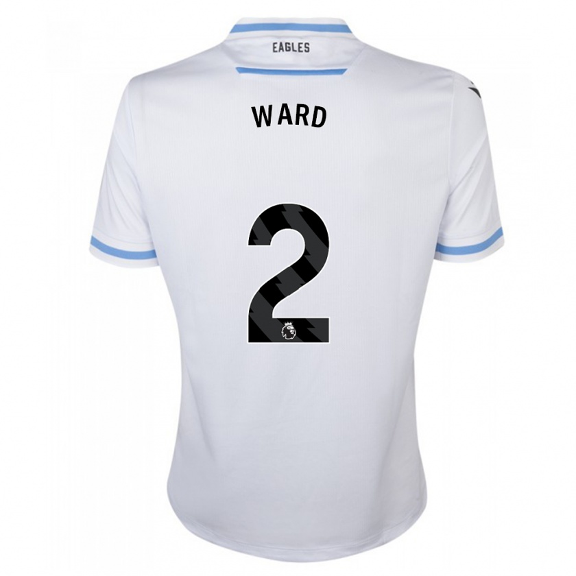 Kandiny Hombre Camiseta Joel Ward #2 Blanco 2ª Equipación 2023/24 La Camisa Chile