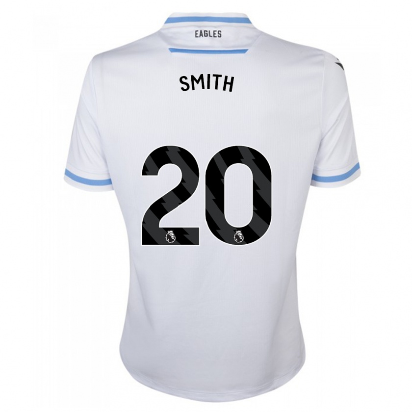 Kandiny Hombre Camiseta Hope Smith #20 Blanco 2ª Equipación 2023/24 La Camisa Chile